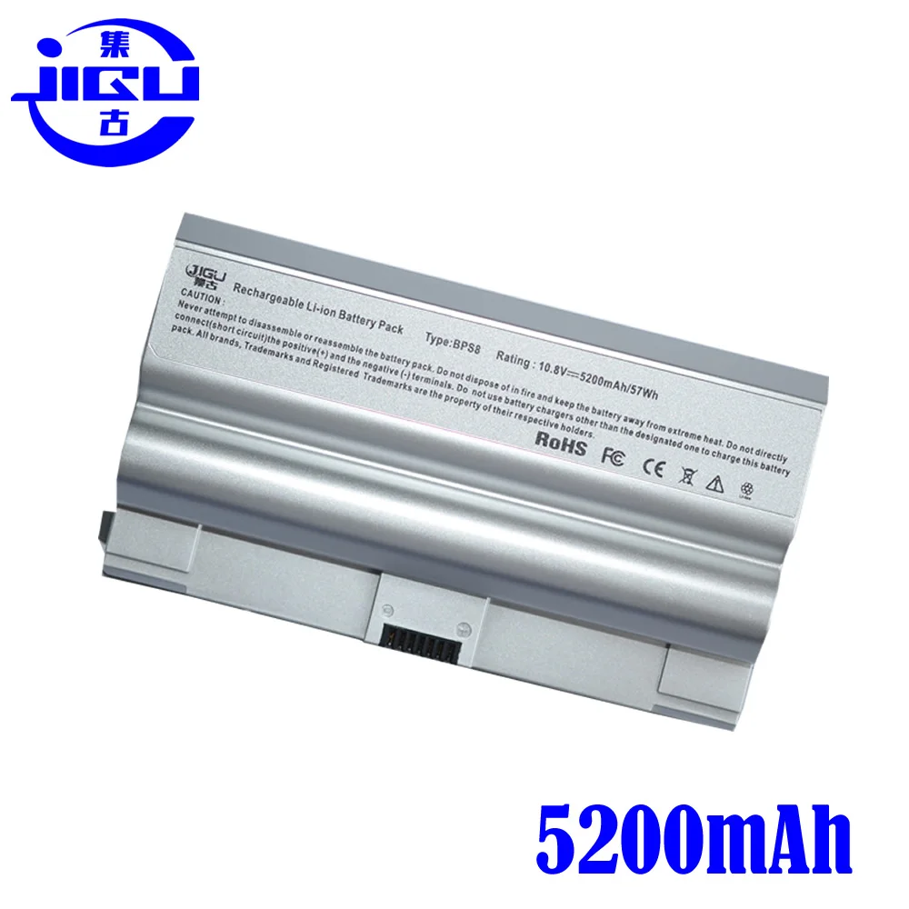 JIGU ноутбука Батарея для SONY VAIO VGN-FZ91NS VGN-FZ91S VGN-FZ92HS VGN-FZ92NS VGN-FZ92S VGP-BPS8 VGP-BPS8A VGN-FZ21M VGC-LJ94S