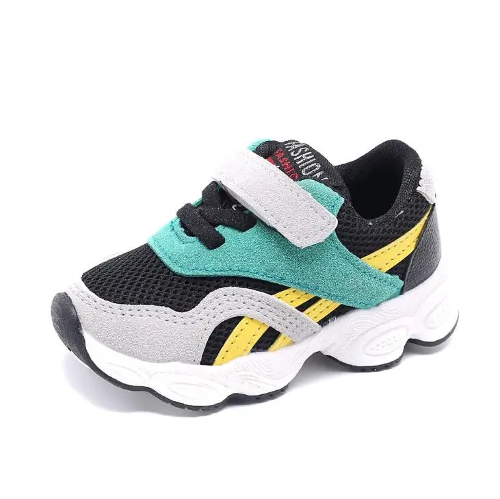 

Hot Sale Spring children's shoes mesh casual running kids shoes sports non-slip fashion sneakers for girls boys 21-30