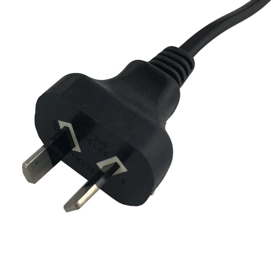 1.5M Figure 8 Rete Cavo Caricabatterie Portatile 2 Pin Euro Spina Potenza Radio - Foto 3