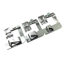 3 шт./компл. с засученными краями лапка набор для швейных машин 3 Размеры опора для ног для швейной машины брат швейной сделай сам