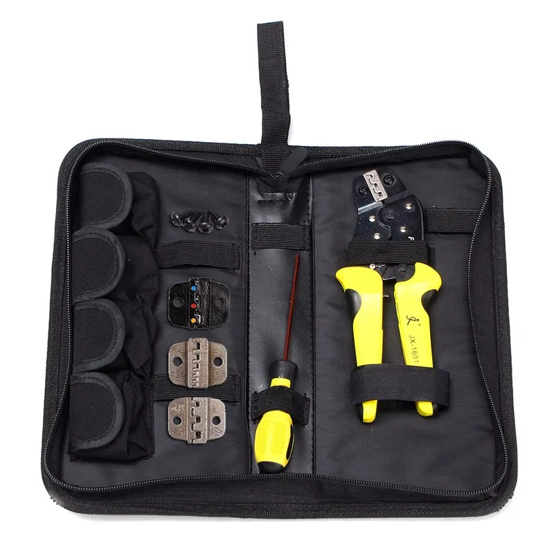 

Professional Wire Crimper Tools Kit Multitool Engineering Ratchet Terminal Crimping Plier Wire Crimper Screwdriver end Terminals