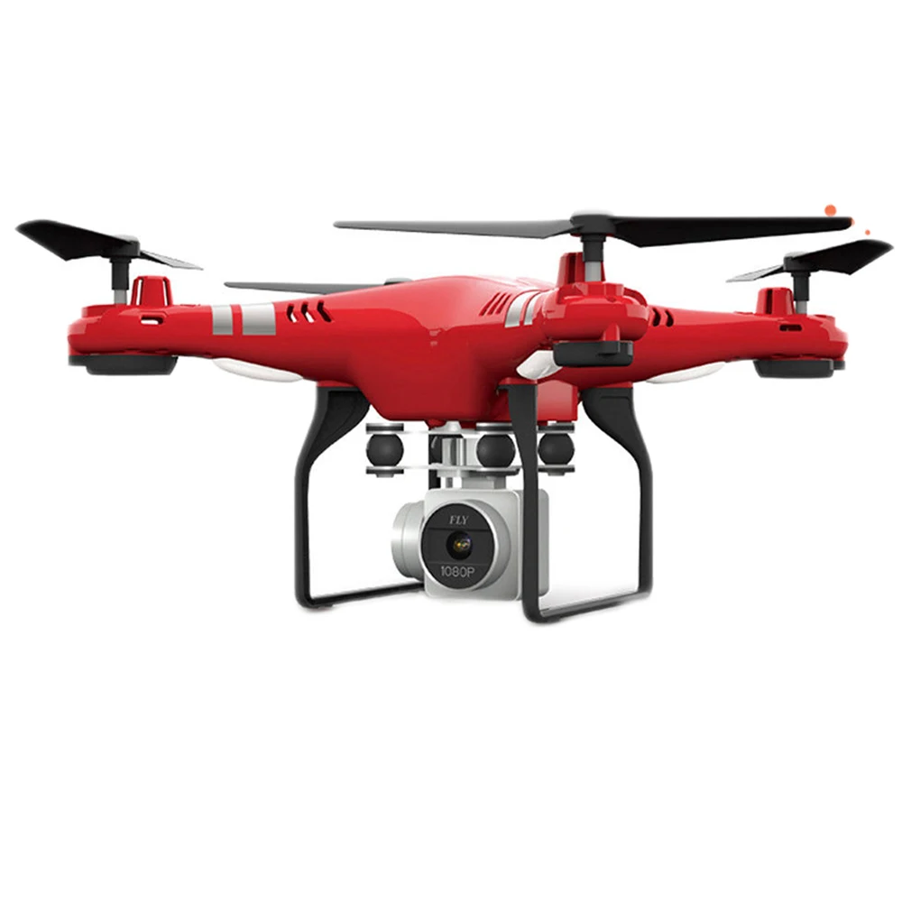 

120 Wide Angle Lens HD 2MP Camera Drone Professional 6 Axis Quadcopter WiFi FPV Live Red RC Helicopter Hover Drone With Camera
