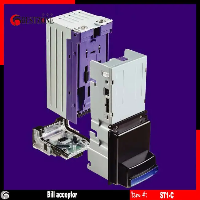 

vending machine bill acceptor or note reader GBA ST1C, high quality support different protocols