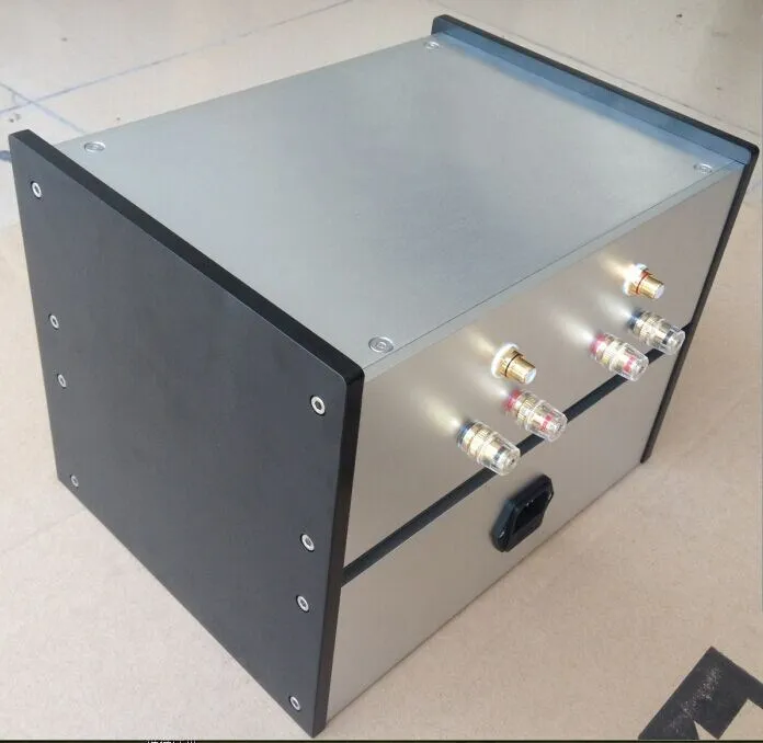 D 010 CNC чехол для корпуса из алюминия DIY аудио усилителя мощности 266 мм * 200 266*200 мм|power
