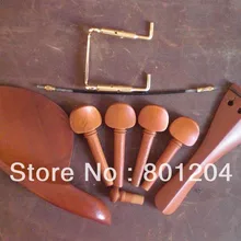 1 комплект жилеткой-обманкой 002# Скрипка для скрипки с золотым подставка для подбородника с винтовым креплением и хвостик