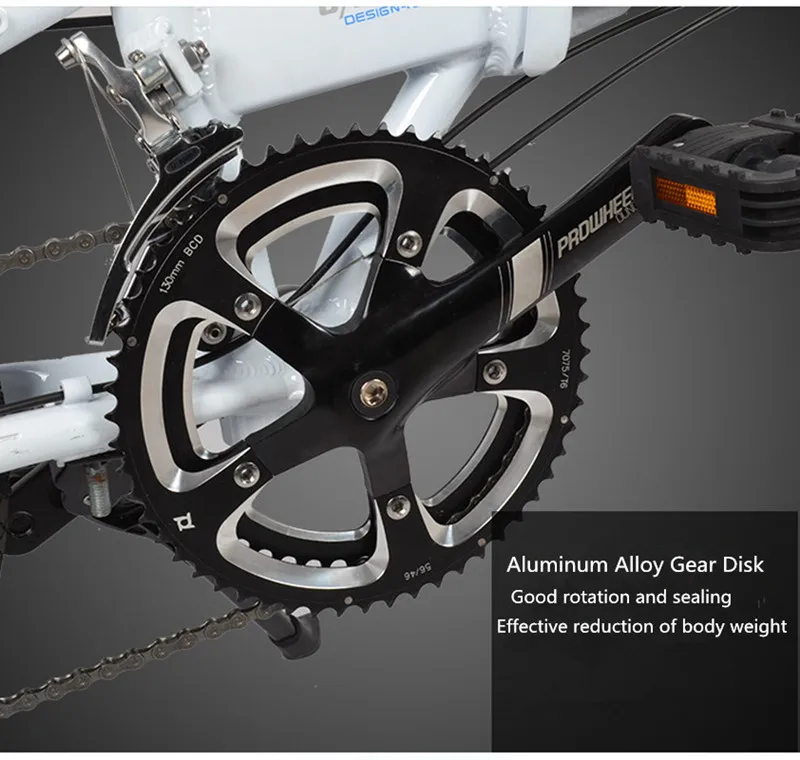 Top 20 Inch City Leisure Folding Bicycle Double Disc Brake Neutral CELT Cushion Student 4 Top 20 Inch City Leisure Folding Bicycle Double Disc Brake Neutral CELT Cushion Student 4