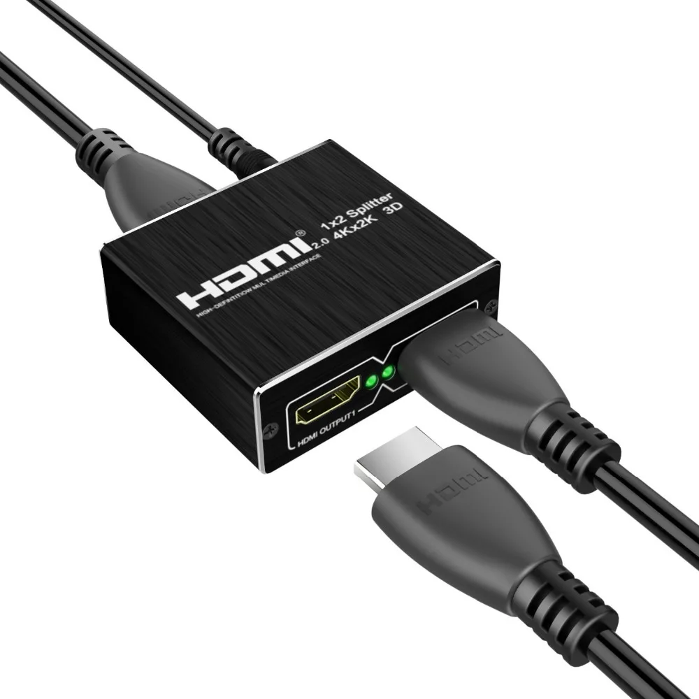 ProAV 4K 60Hz YUV 4 2 0 UHD HDMI Splitter 2 0 1x2 HDMI 2 0