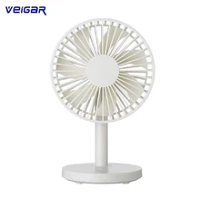 USB Настольный вентилятор, бесшумный Настольный Электрический портативный Настольный вентилятор с 3 скоростями, низкий уровень шума, кондиционер для домашнего офиса