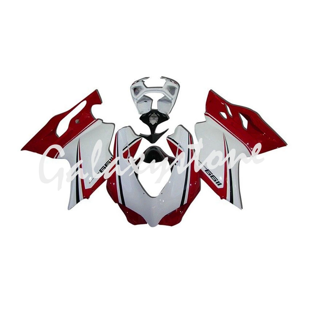 

ABS Fairing Bodywork Set fit for DUCATI 1199 Panigale R/S 2012-2013 Black&White&Red