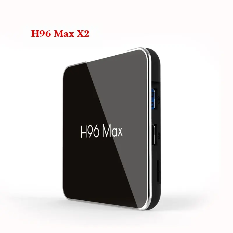 H96 Max X2 Amlogic S905X2 Восьмиядерный процессор 4 Гб ОЗУ 32 Гб ПЗУ Ip tv box Смарт ТВ приставка Android 8,1 ТВ приставка
