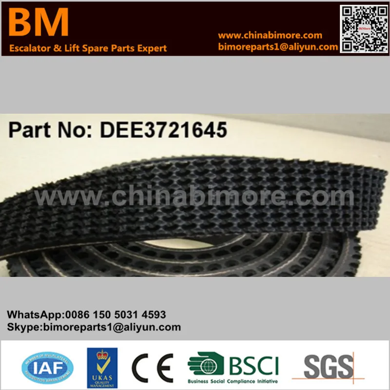 

BIMORE DEE3721645 Elevator Belt L=2.5meters use for Kone