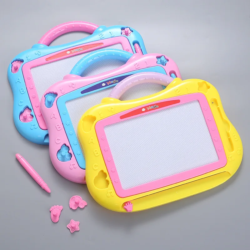 

Children Writing Doodle Stencil Painting Magnetic Drawing Board Set Learning Educational Toys Graffiti blackboard for Kids Gift