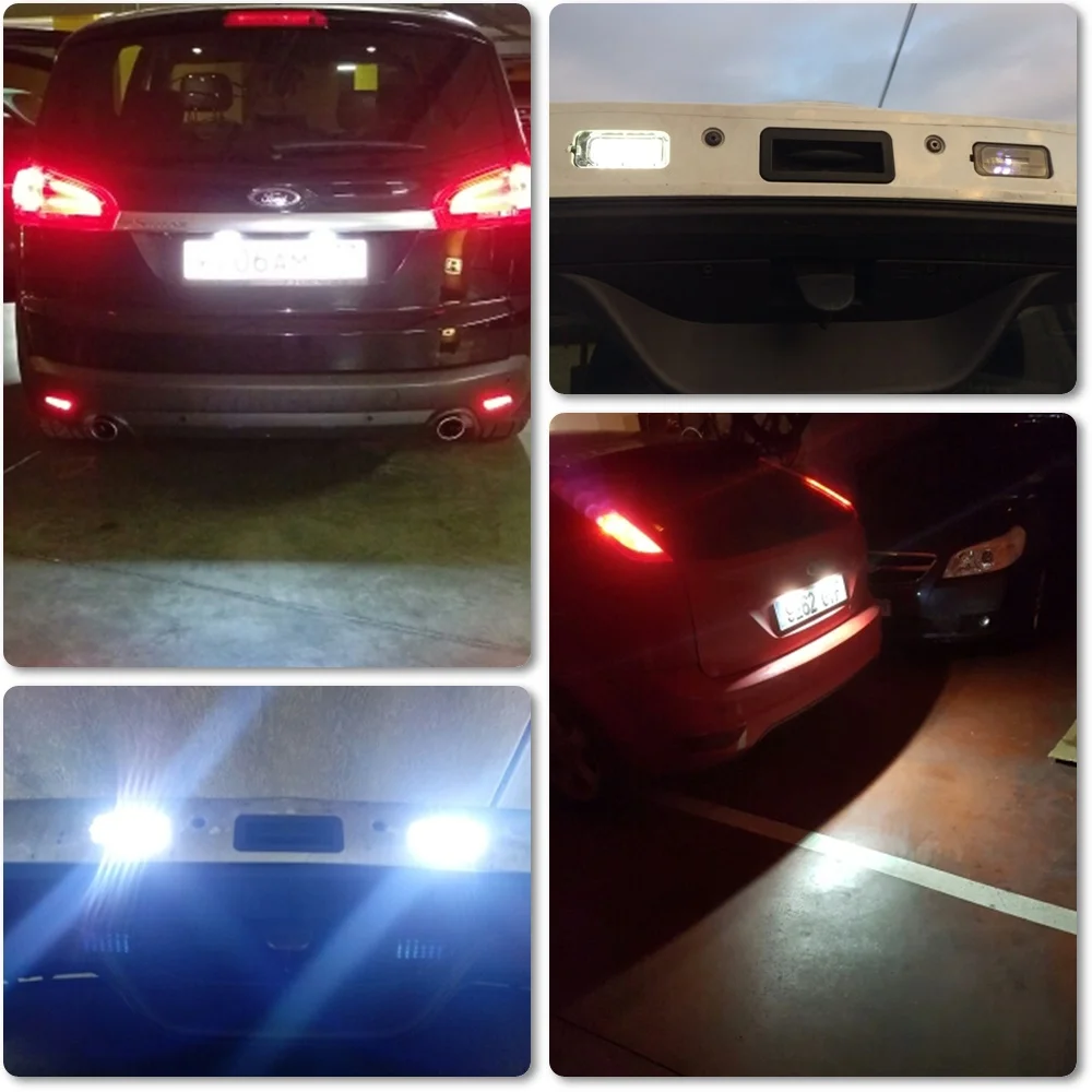 ford fiesta mk7 number plate light