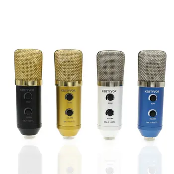

Metal USB Condenser Recording Microphone MK-F100TL For Laptop computer Windows Cardioid Studio Recording Vocals Voice Over