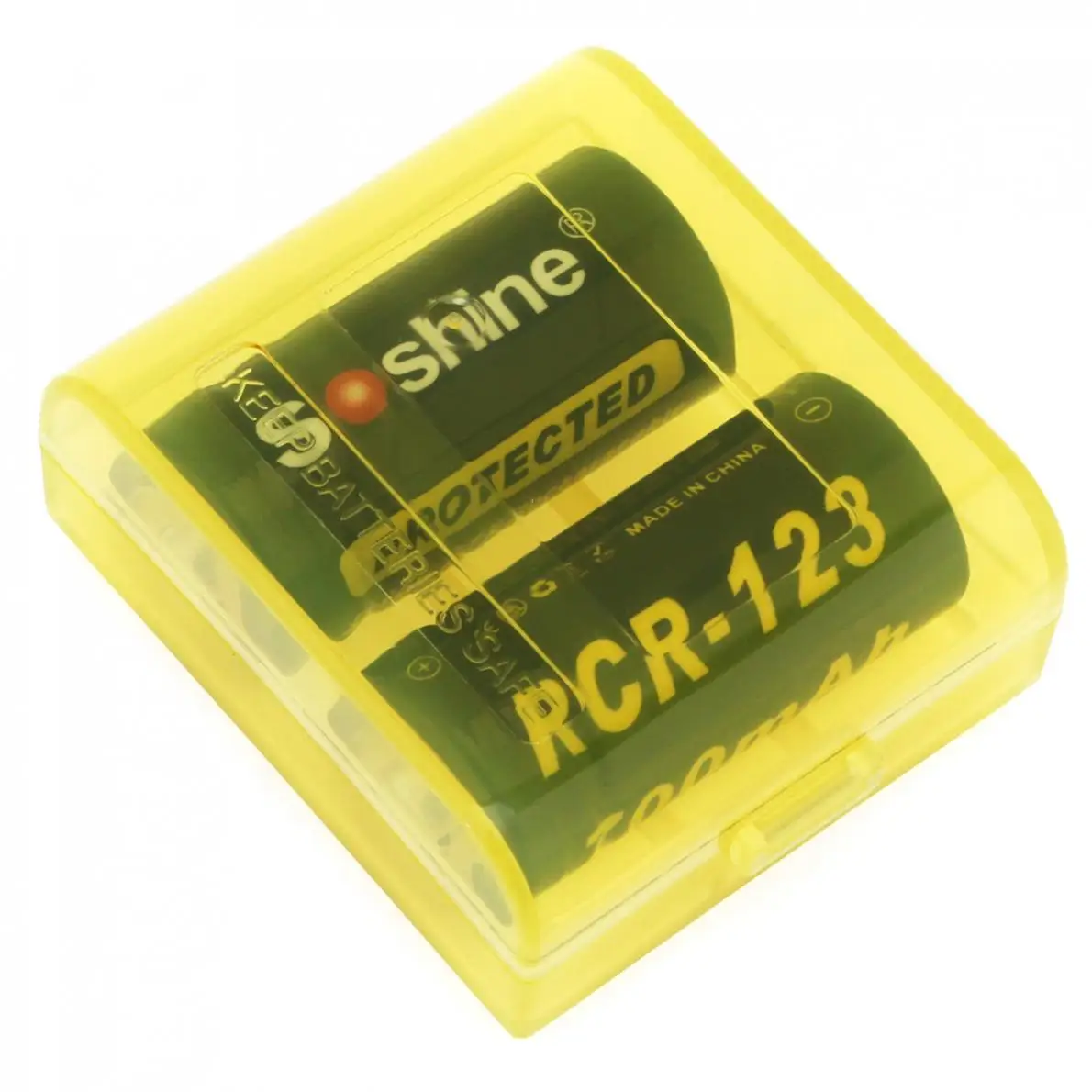 Soshine 2 шт RCR123 литий-ионная батарея 16340 3,7 V 700 mAh 16340 Перезаряжаемые батареи с аккумулятором коробка