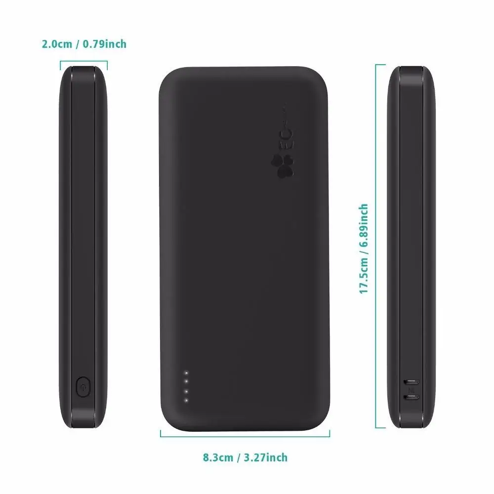 Технология EC 3 0 Быстрая зарядка 30000mah банк питания Портативный высокоскоростной