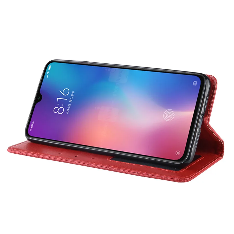 Роскошный кожаный чехол-книжка для Xiaomi mi 9 8 pro CC9 E Play Pocophone F1, магнитный держатель для карт и книг, чехол-кошелек Xio mi 8SE mi 9se