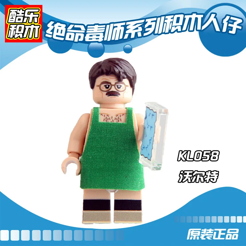 Breaking Bad Walter White Джесси Пинкман Хэнк Сол строительные блоки кирпичи совместимы с
