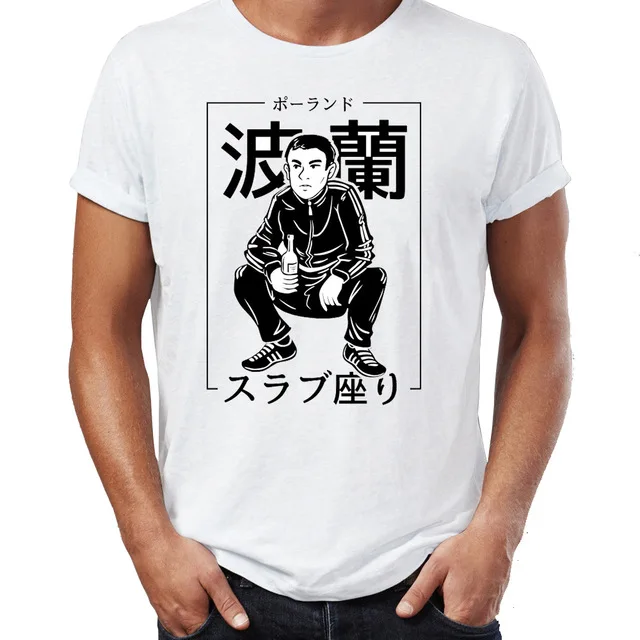 

Men's T Shirt Russian Squat Slav Squat Funny Meme Artsy Tee