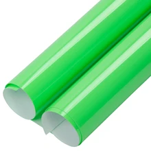 0,5x1 м неоновый зеленый флуоресцентный теплообмен виниловые футболки, шляпа свитер с использованием горячая печать винил 2" x 39,37"