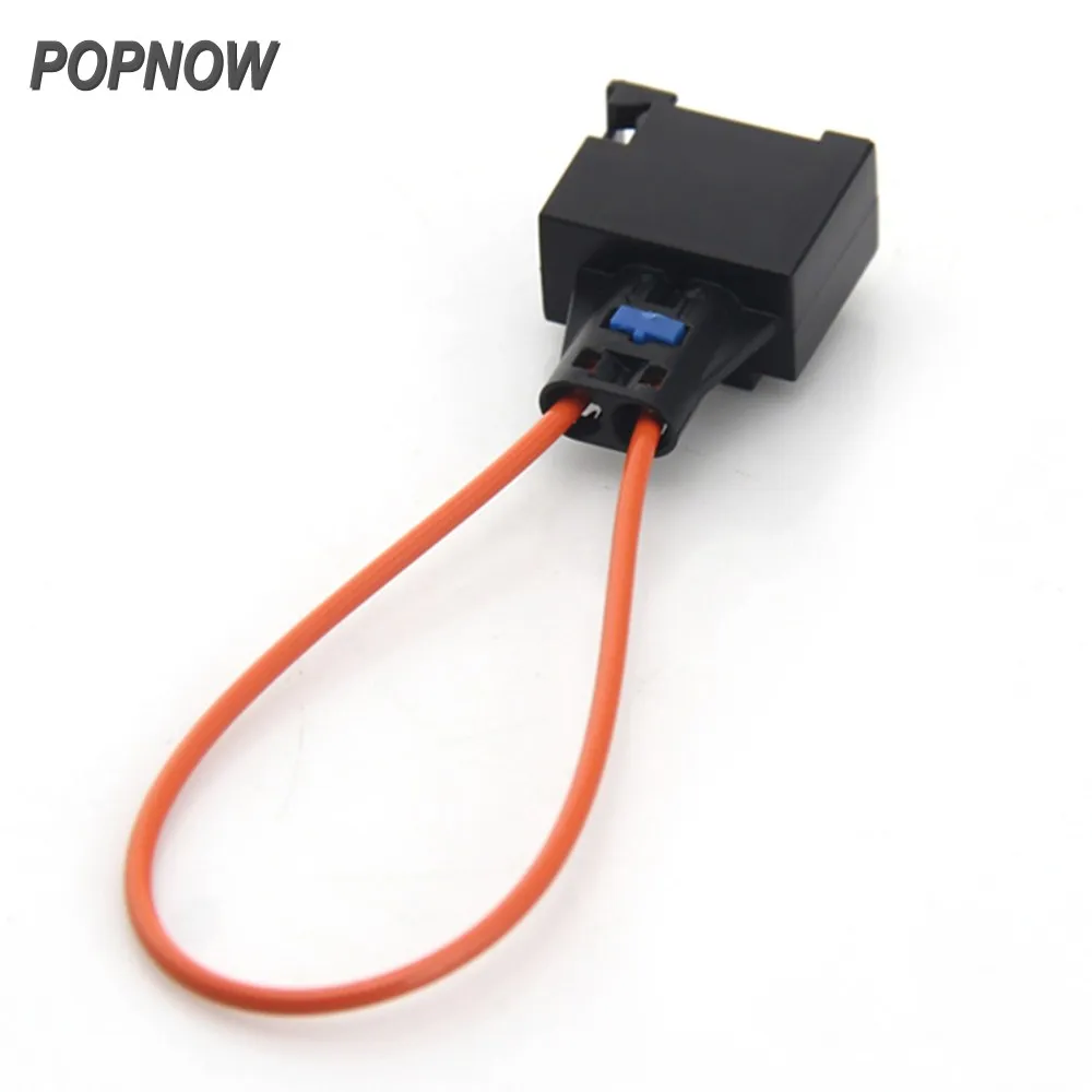 MOST Fiber Optic Loop Bypass Cable Female Connector Auto Car For BMW