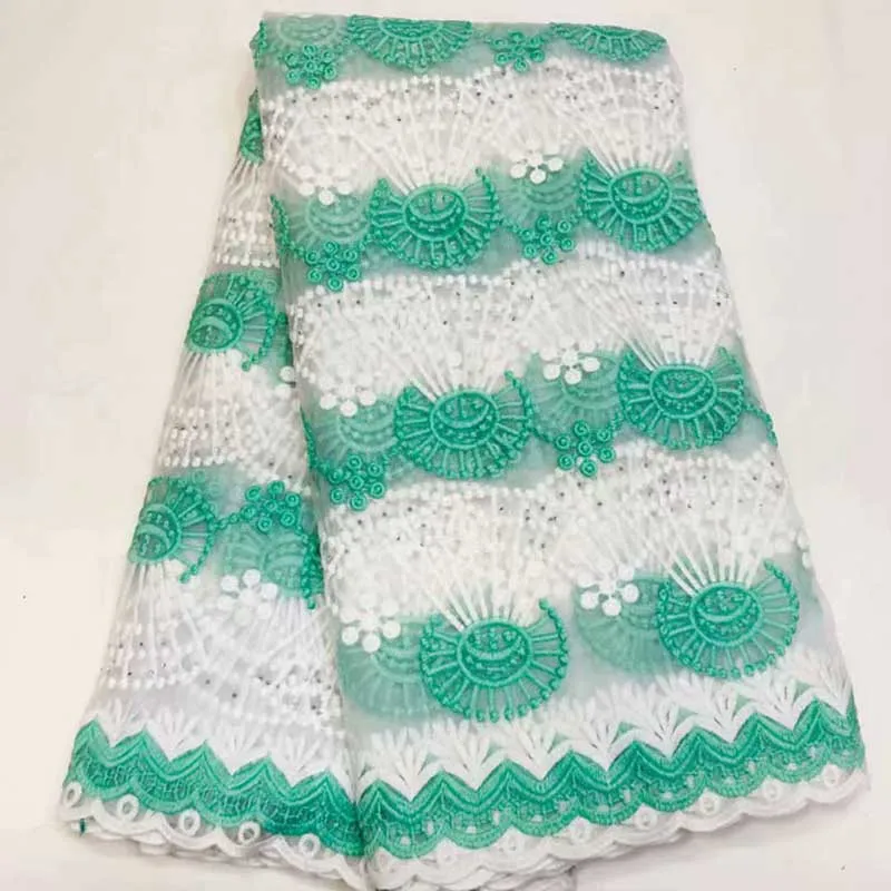 

African Print Fabric Monolithic Milk Silk 2019 New Telas Por Metro Lace Rich Getzner High Quality 100% Cotton 5 Yards