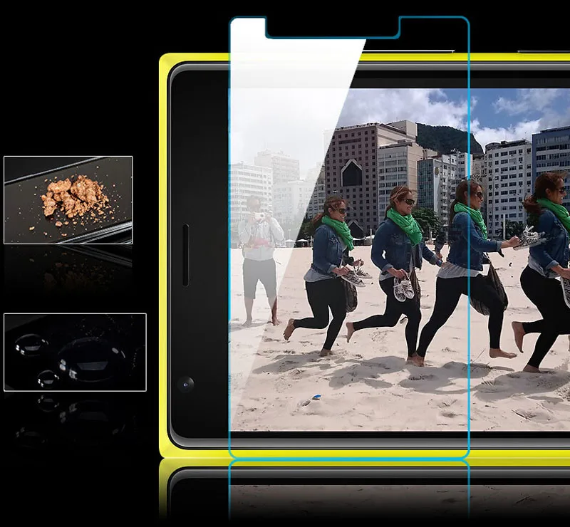 0,3 мм закаленное Стекло чехол с подставкой и отделениями для карт для Nokia Lumia 3 630 635 640 650 730 735 550 950 625 530 535 435 Экран протектор для microsoft Lumia