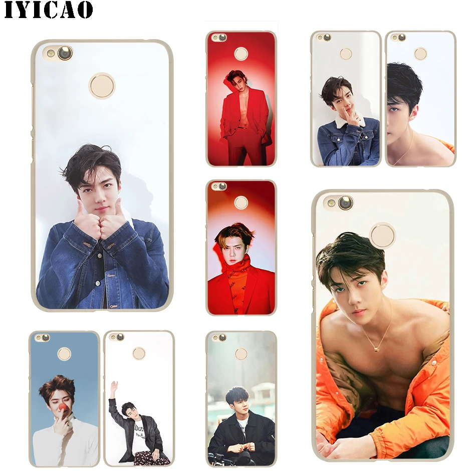 Жесткий чехол IYICAO EXO sehun для Redmi 8A 6A 4A S2 Note 7 3 4 4X 6 5 Pro 5A Prime Plus Go|Чехлы-накладки| |