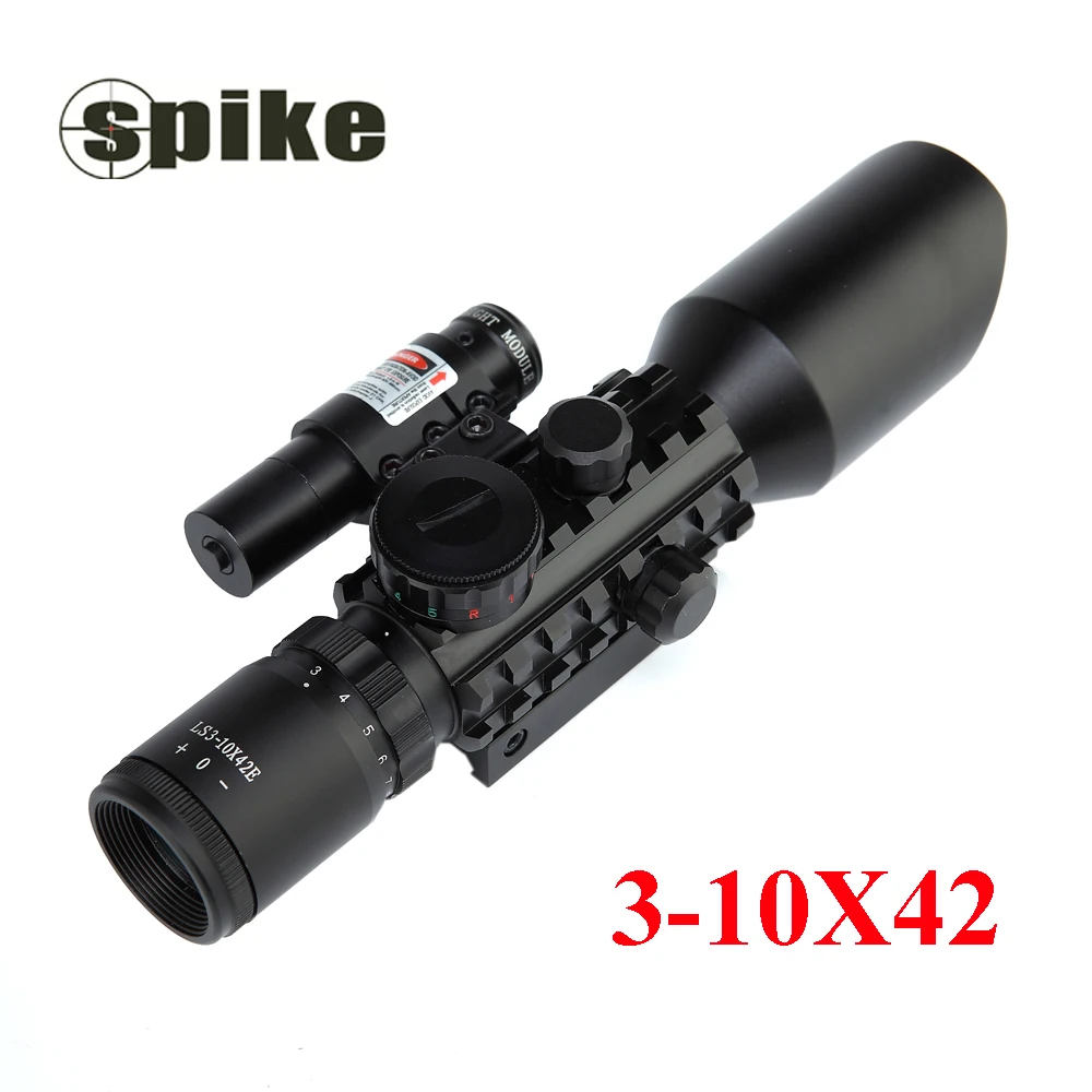 Горячая Распродажа Водонепроницаемый железного Spike M9 3 10x42 черный ar 15 пушка