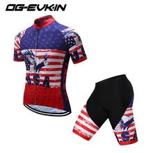 OG-EVKIN 2018 Hot Cycling Clothing Summer Men Cycling Jerseys Bike Clothing Bicycle Short Ropa Ciclismo Sportwear Bike Clothes