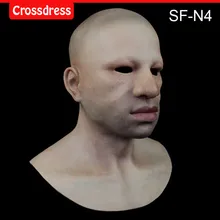 SF-N4 silicone true people mask costume mask human face mask silicone dropshipping