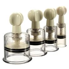 2016 New Arrival Twist Suction Cupping Nipple Enhancer Vacuum Fetish Plastic Enlarger 3FD6W