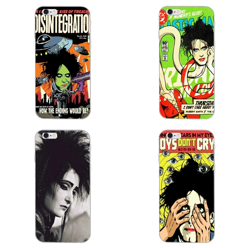 

For Huawei P smart P20 pro P10 Plus Honor 8 9 lite 6A 6 play 6C GR5 V8 O-Neck Banshees Face Punk The Cure Slim Soft phone case