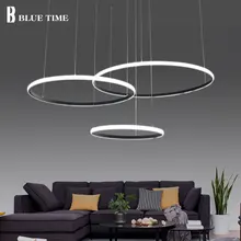 Latest design Acrylic Modern Led Ceiling Lights For Living Room Bedroom White Black Led Home Ceiling Lighting Fixtures AC85-260V