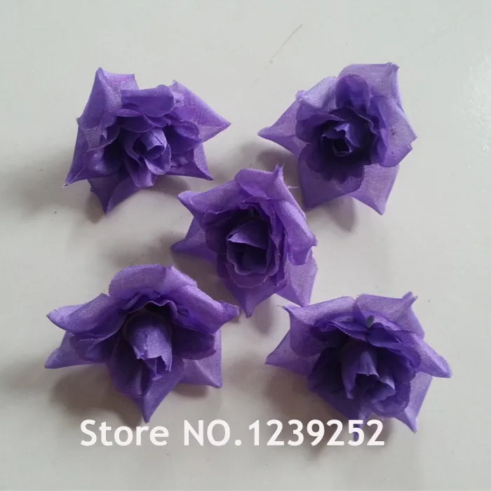 NEW 50PCS  Artificial Rose Silk Flower Heads Decoration Wedding Decoration DIY Wreath Gift Box Scrapbooking Craft Fake Flowers dried wildflowers
