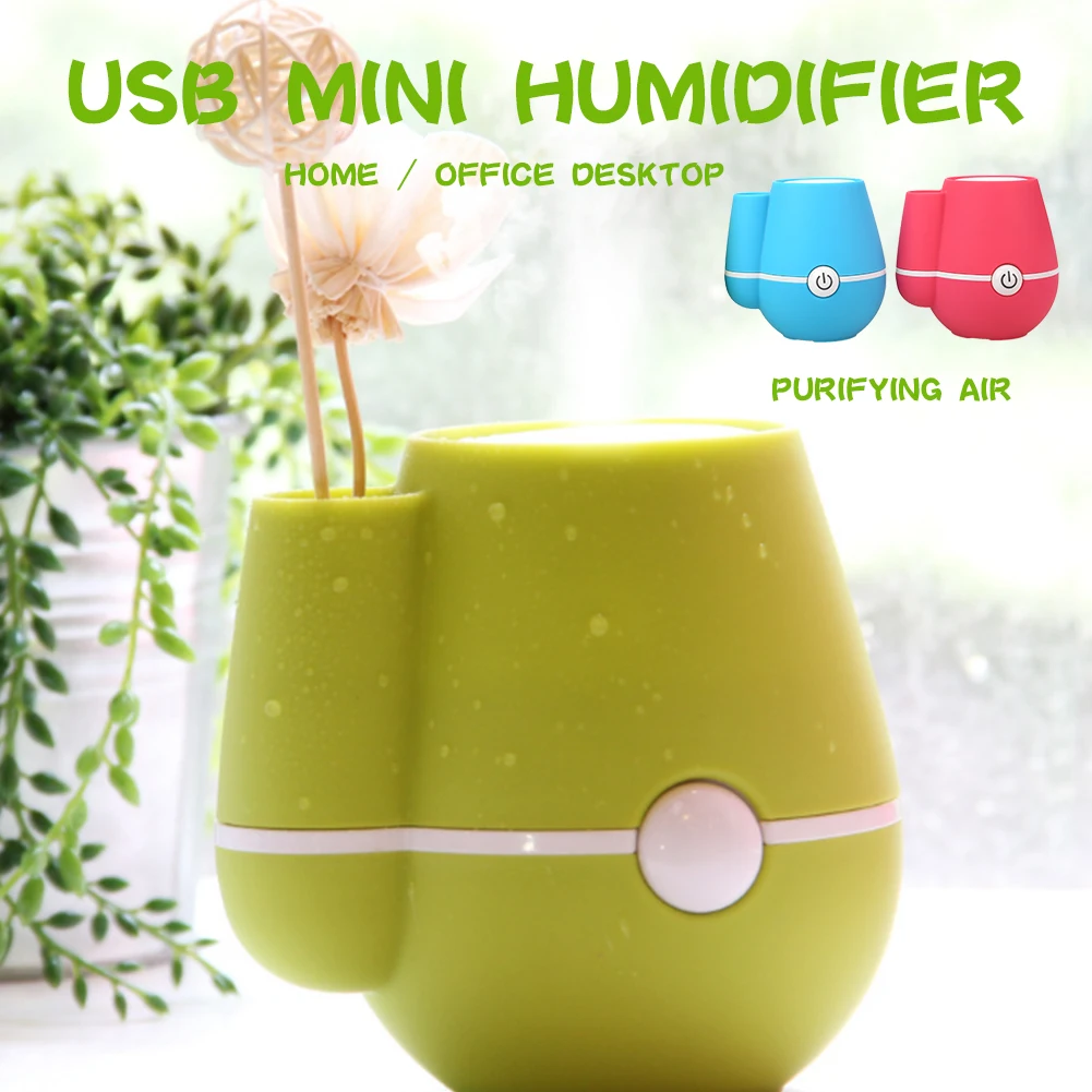 

2019 Drop Shpping Vase Air Purifier Mist Maker Mini Health Care Atomizer for Home Living