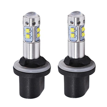 

1 Pair 880/881 Low Energy Consumption Car Vehicle Front Fog Driving Light LED Headlight 50W 6000K Super White