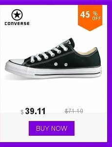 Converse Оригинальные кроссовки в черно-белую полоску Кроссовки парусиновые туфли для мальчиков и девочек высокое Скейтбординг обувь 154118C