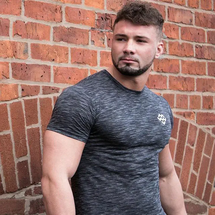 Hot Sales Men Summer Fashion Fitness Clothing 2017 High quality Men