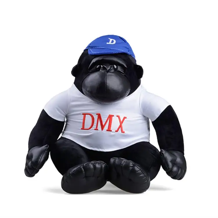 Plush toy stuffed oll black Monkey gorilla Orangutan Chimpanzee chimp jocko dress shirt hat birthday gift christmas present 1pc