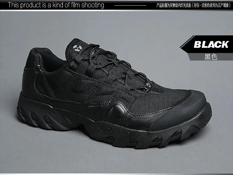 S. archon треккинговые ботинки мужские уличные спортивные женские ботинки водонепроницаемые треккинговые рыболовные охотничьи армейские военные тактические кроссовки - Цвет: Черный