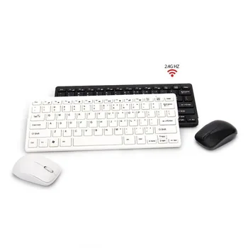 

New Hot Ultra Thin 2.4G Wireless Keyboard Mouse Combo Set With USB Receiver for Laptop PC Computer TV QJY99