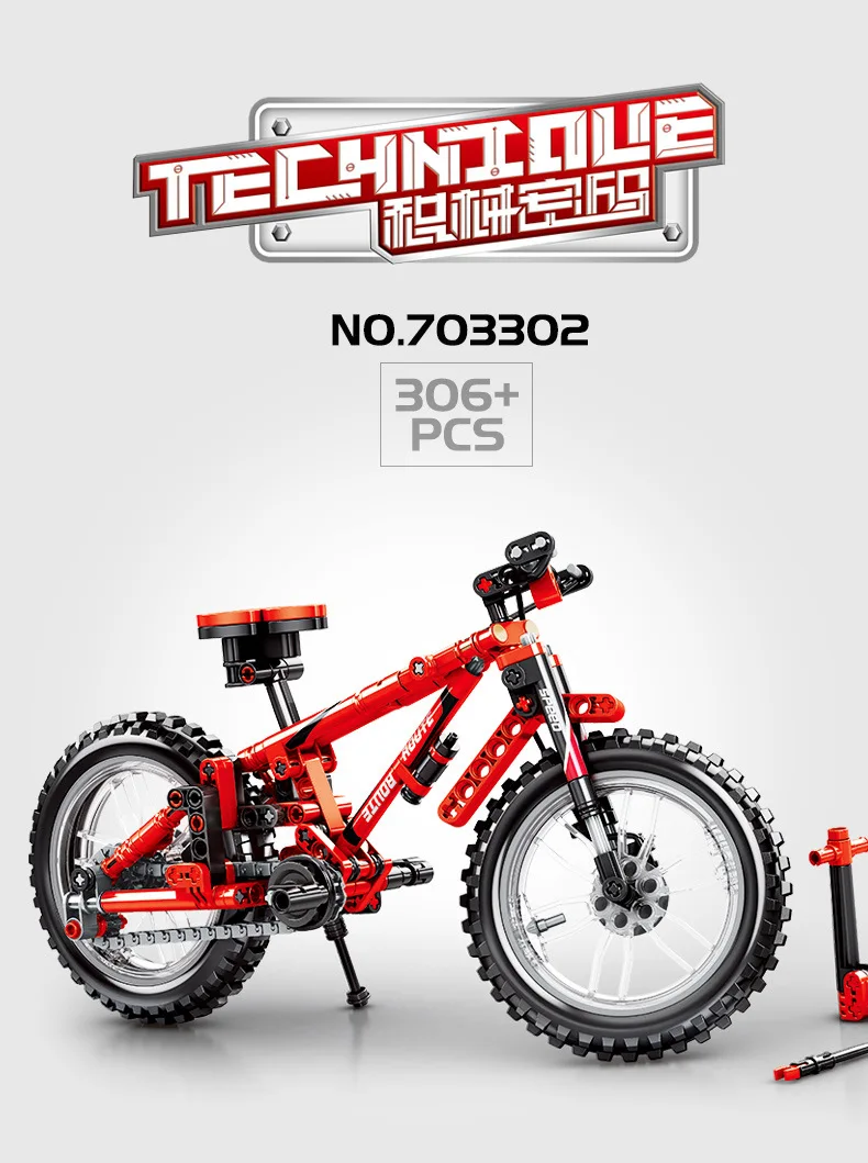 lego mountain bike set