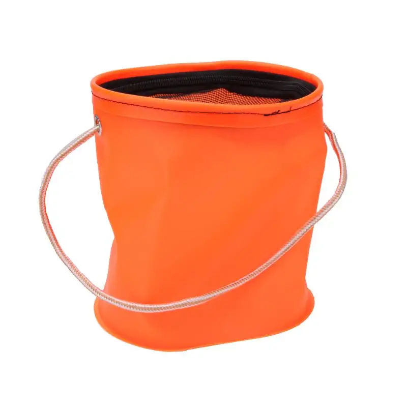 

Portable EVA Foldable Shrink Live Fish Water Bucket with Rope Belt Outdoor Camping Fly Carp Fishing Tackle Tool Accessories