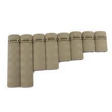 8 шт./компл. Тактический Трой Handguard Нескользящие Битва Железнодорожный Обложка Панель для Пикатинни Черный DE FG