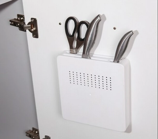 

Creative Small Simple Hidden Knife Holders For Ambry Kitchen Tools Storage Box Free Shipping