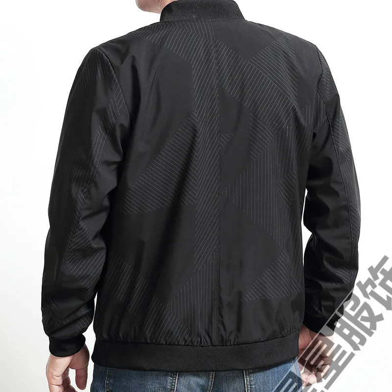 Плюс 8XL 6XL 5XL 4XL Новые мужские куртки весна осень повседневные пальто однотонная верхняя одежда мужской бомбер мужская брендовая одежда