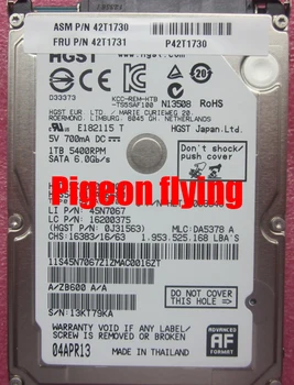

for Thinkpad T430 T430S T430i T430Si Laptop Hard disk FRU 42T1233 42T1243 42T1265 42T1227 42T1217 1TB 5400RPM 6GB/S SATA7