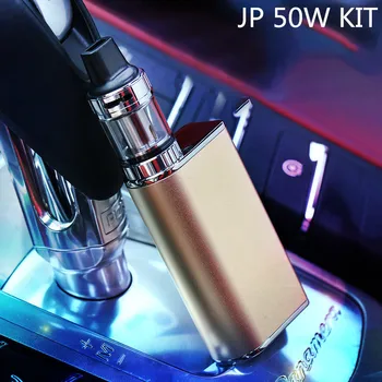 

Newest JP 50W electric cigarette LED Screen with 1500mah bulit-in battery vaporizer 0.3ohm tank vape pen kit vs ht 50w box mod