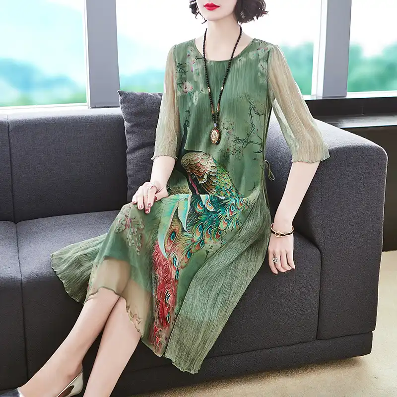silk summer dresses 2019